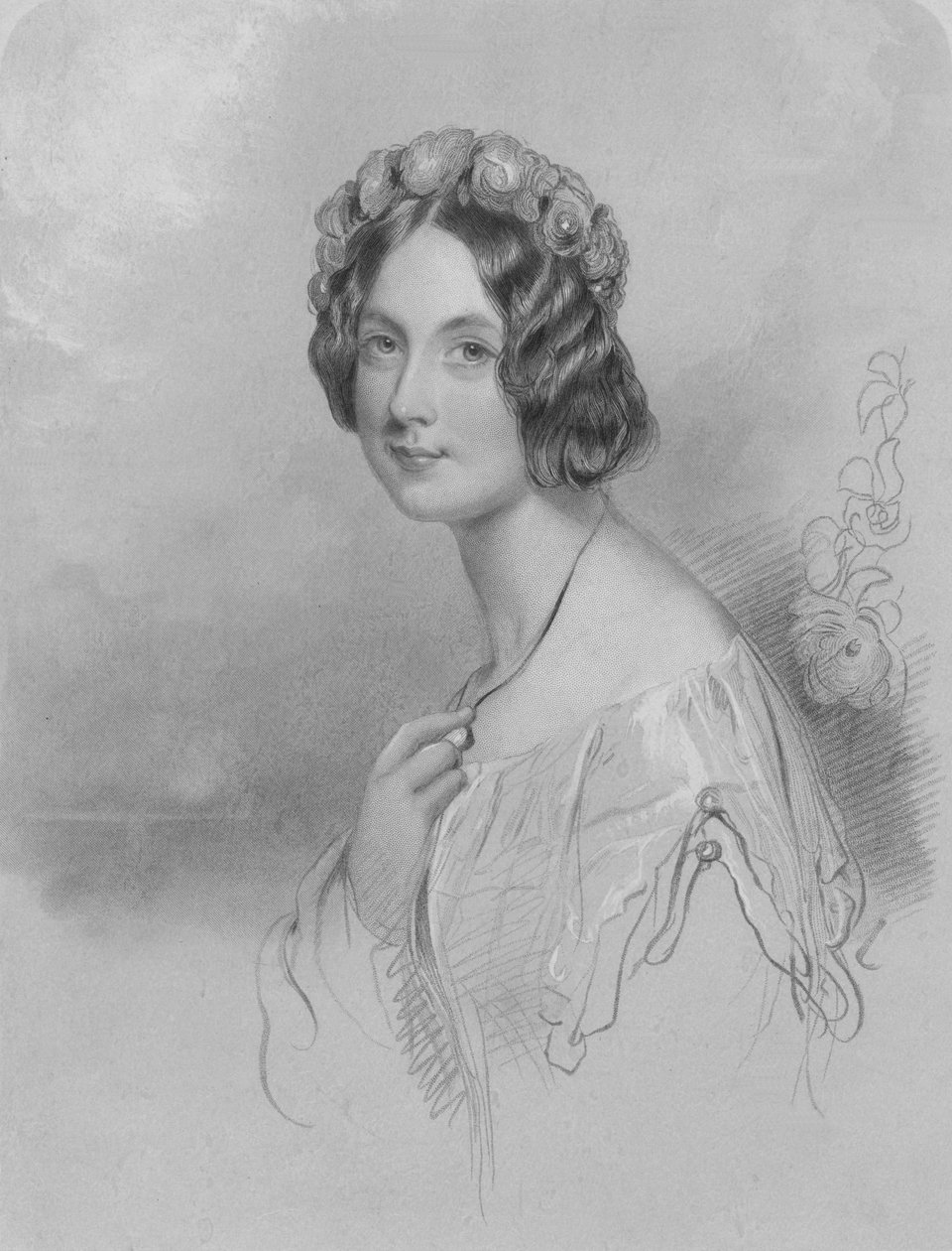 Tisztelt Helen Duncombe, 19. század közepe. alkotó: W. H. Egleton