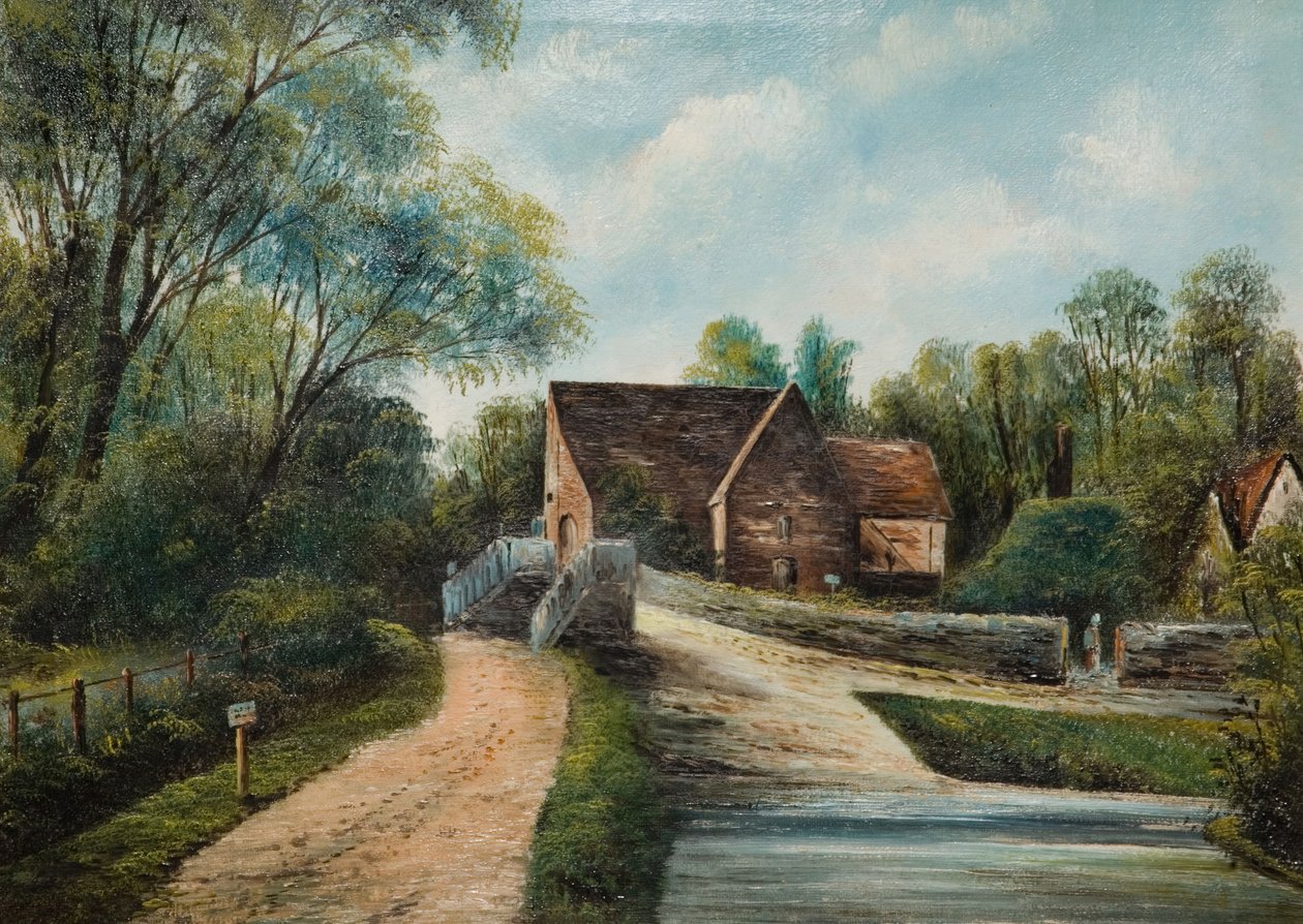 A Dingles, Sarehole, Moseley közelében, 1906. alkotó: W H Robinson