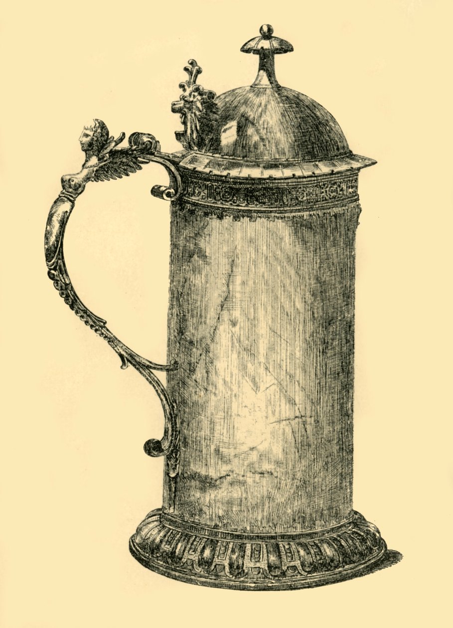 Tankard, 17. század eleje, 1881. alkotó: W. Harbutt