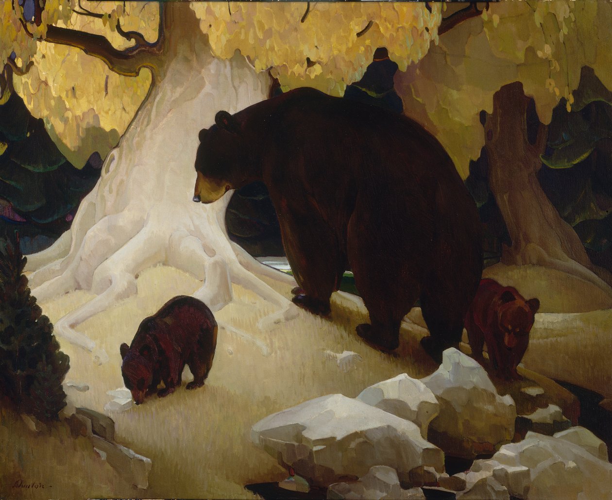 Fall in the Foothills, kb. 1933-1934. alkotó: W. Herbert Dunton