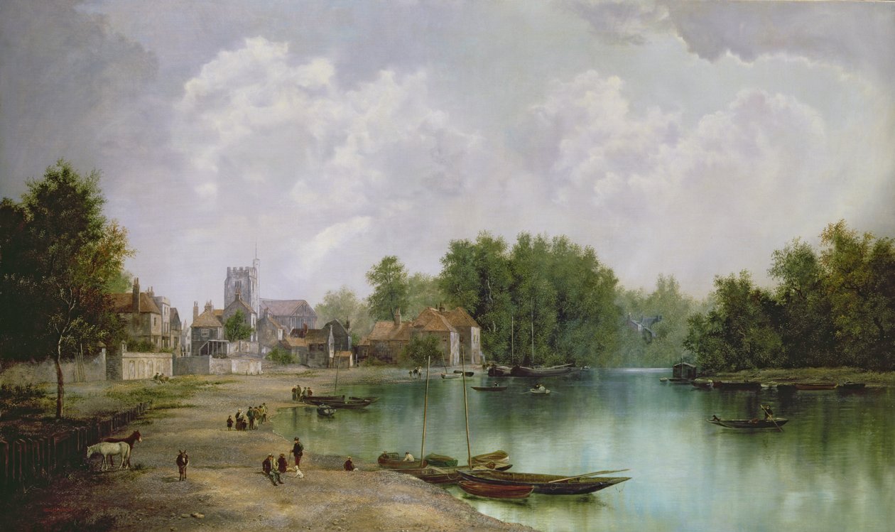 Kilátás Twickenhamre alkotó: W. Howard