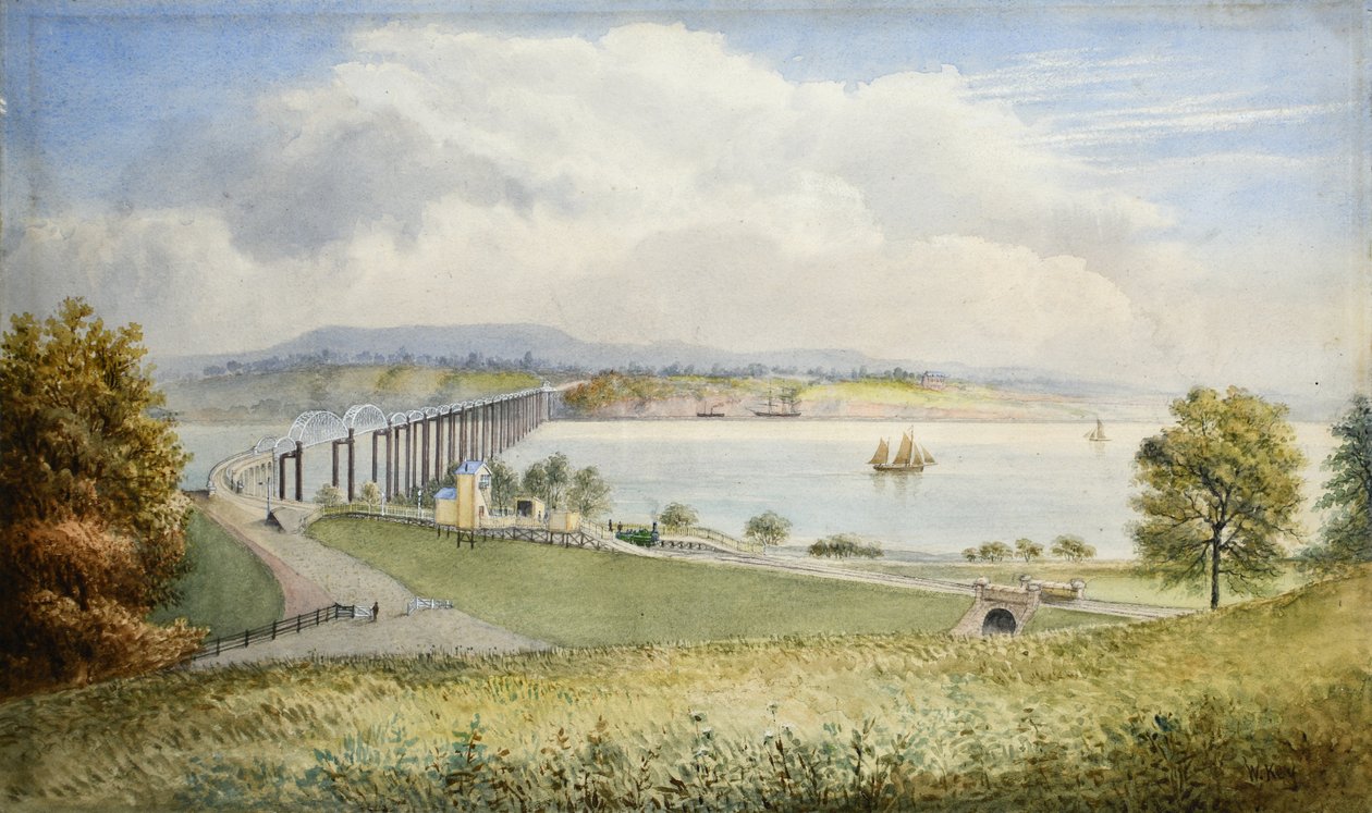 Severn Railway Bridge alkotó: W. Key