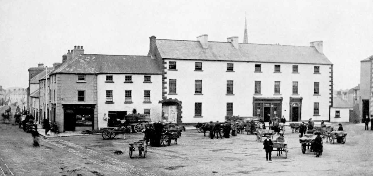 The Square, Mountmellick, Laois megye, Írország, 1924-1926. alkotó: W. Lawrence