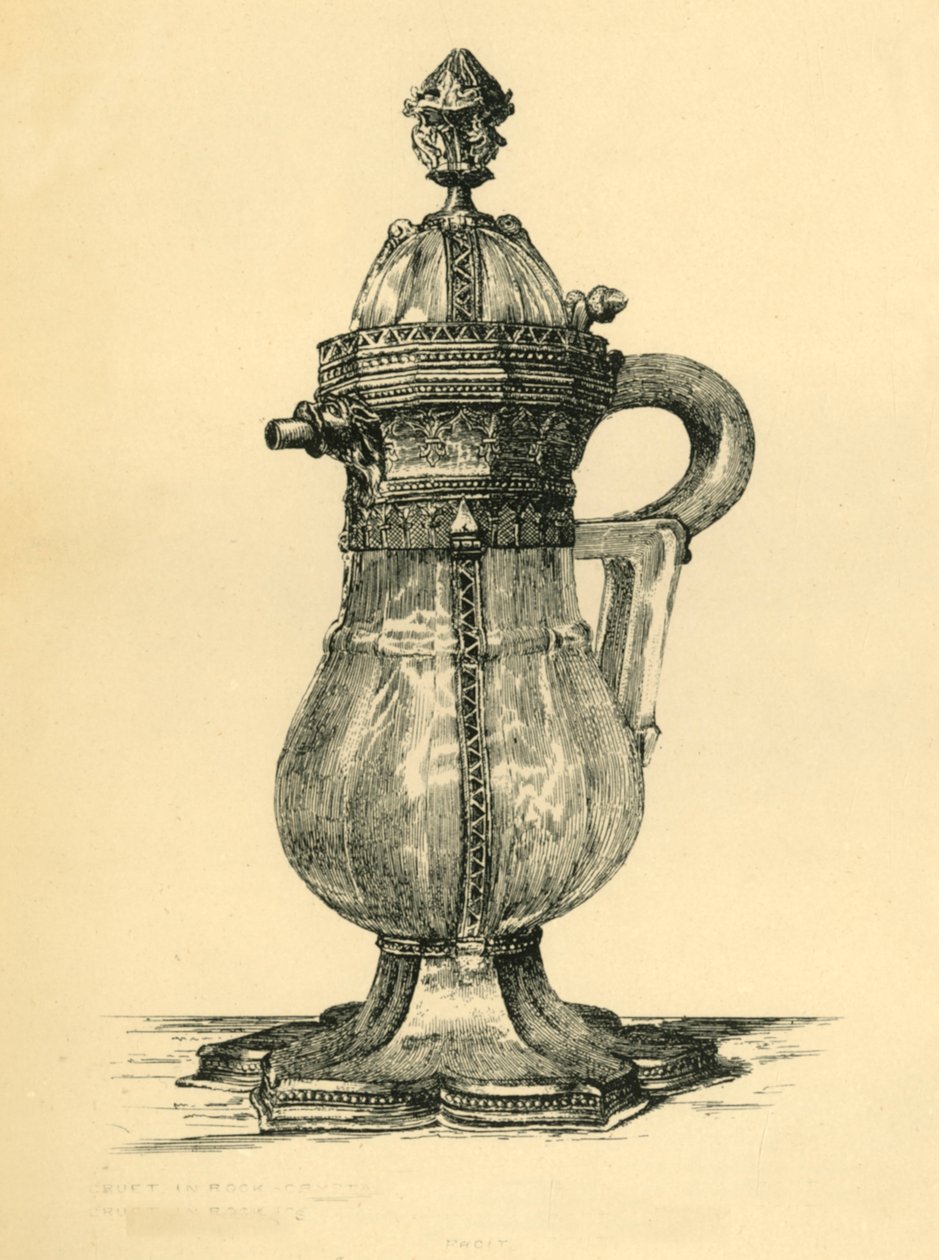 Crystal Cruet, 14. század, 1881. alkotó: W. M. McGill