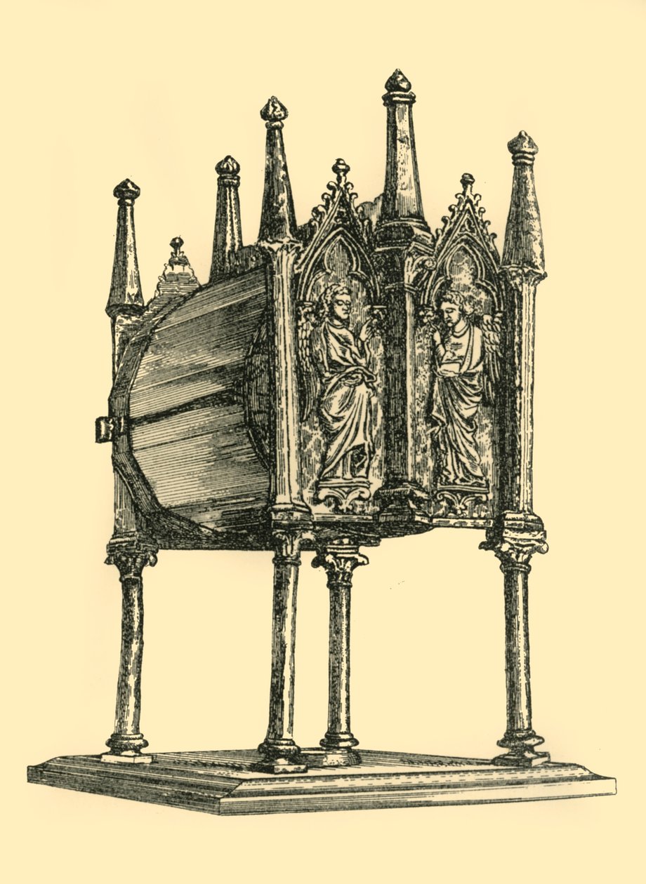 Ereklyetartó, 14. század, 1881. alkotó: W. M. McGill