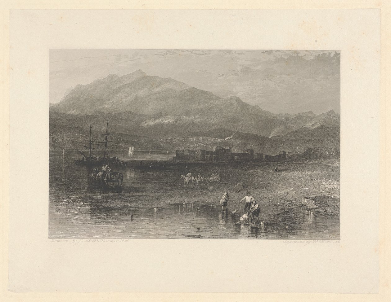 Beaumaris, Anglesea szigete alkotó: W. R. Smith
