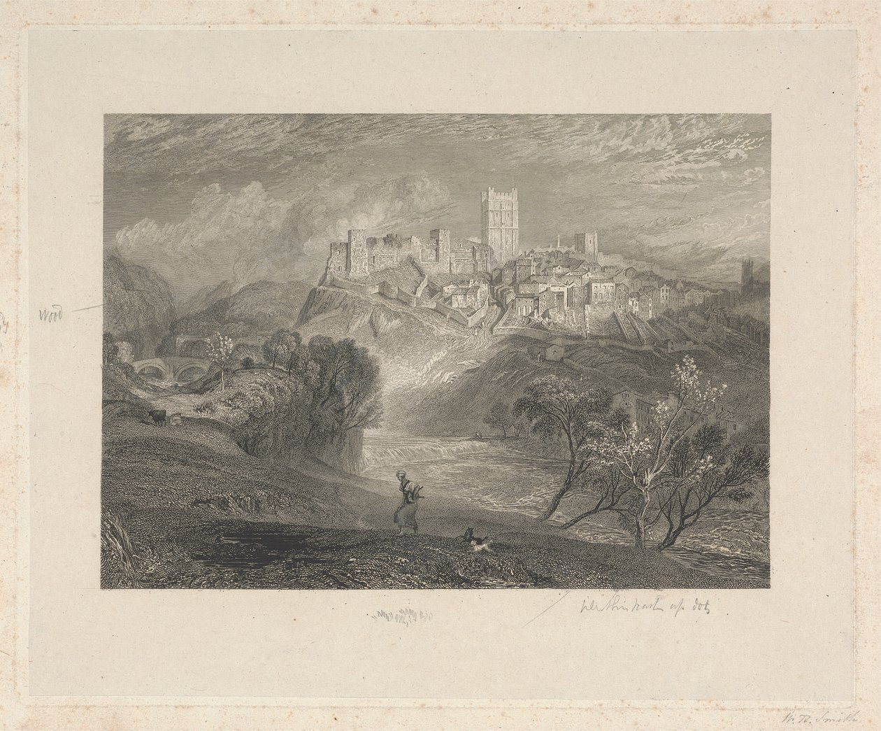Richmond, Yorkshire alkotó: W. R. Smith