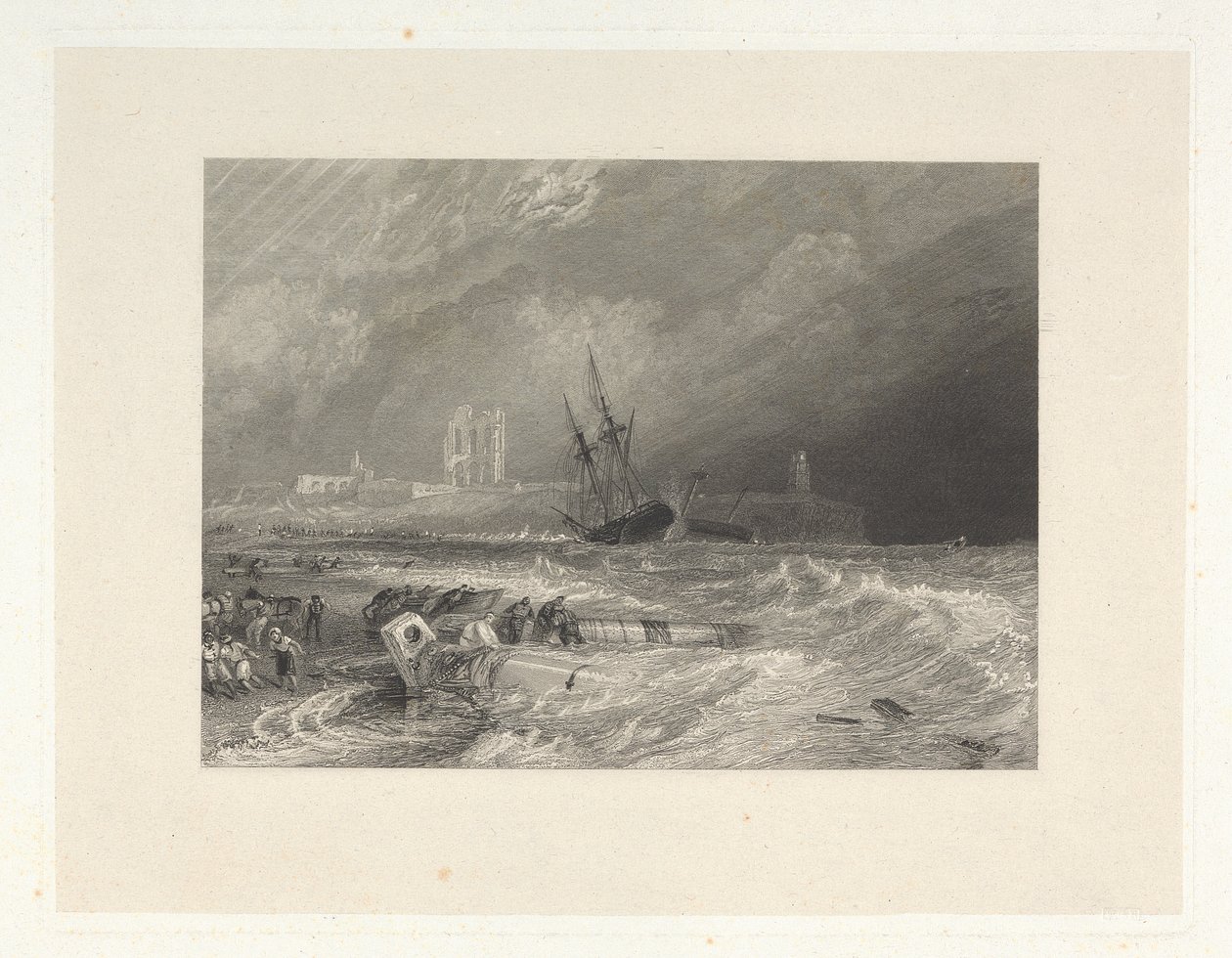Tynemouth, Northumberland alkotó: W. R. Smith