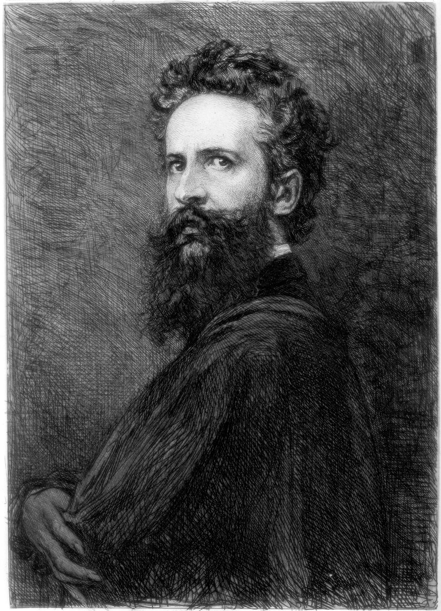 Hans Makart osztrák művész, 1880-1882. alkotó: W. Unger
