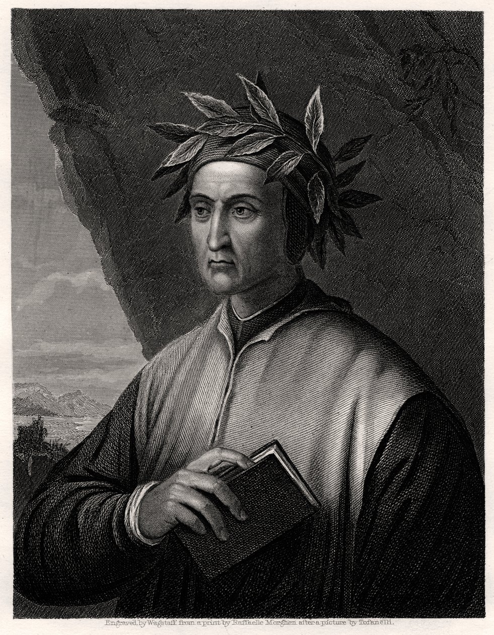 Dante Alighieri olasz költő, XIX. alkotó: Wagstaff