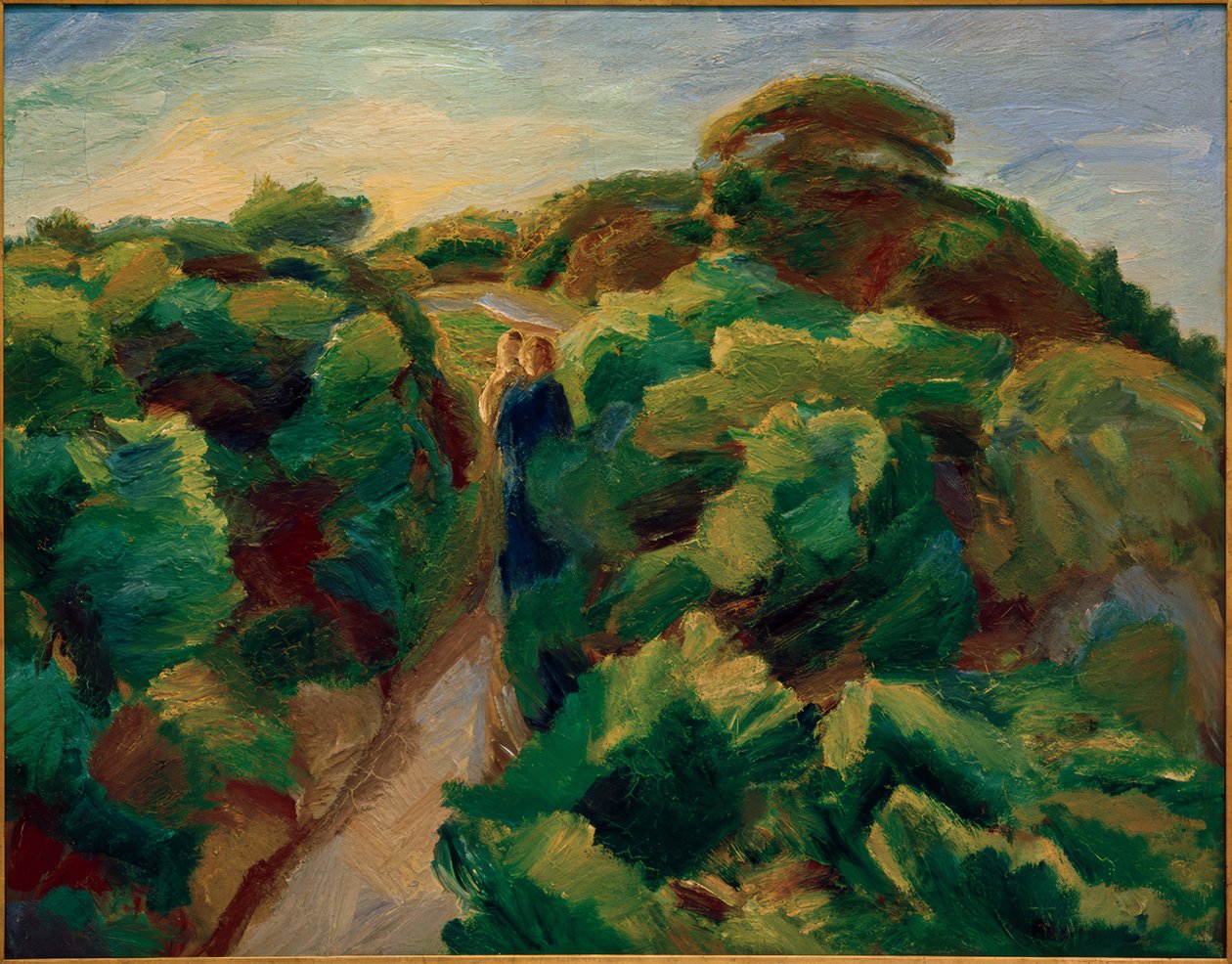 Wachbudenberg alkotó: Waldemar Rosler