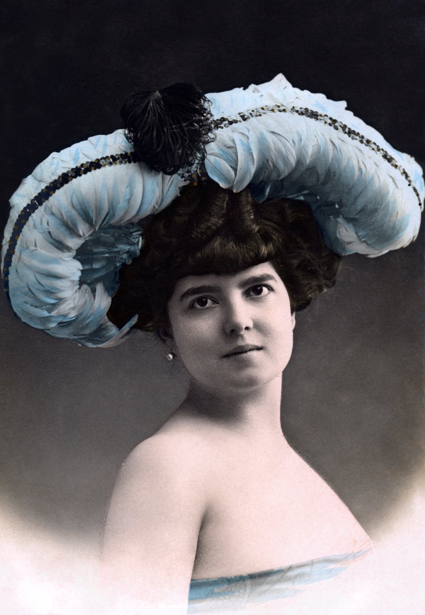 Paule Delys, színházi színésznő, 1904. alkotó: Walery