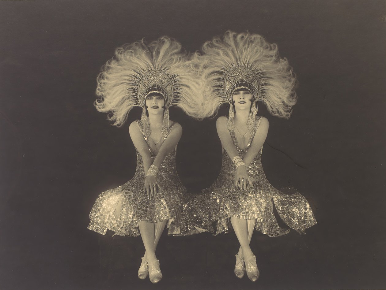 A Dolly Sisters, 1920-as évek. alkotó: Walery