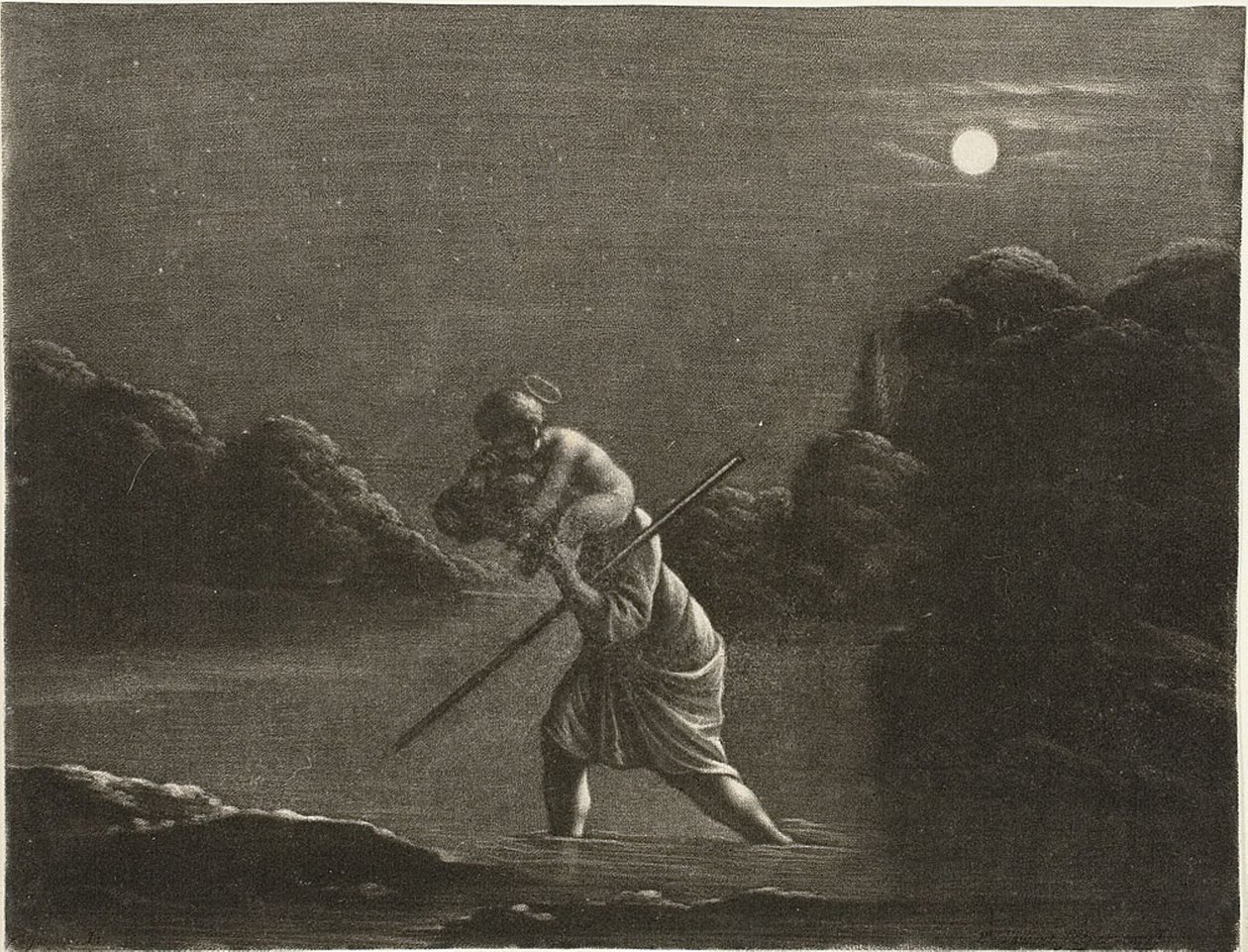 Szent Kristóf alkotó: Wallerand Vaillant