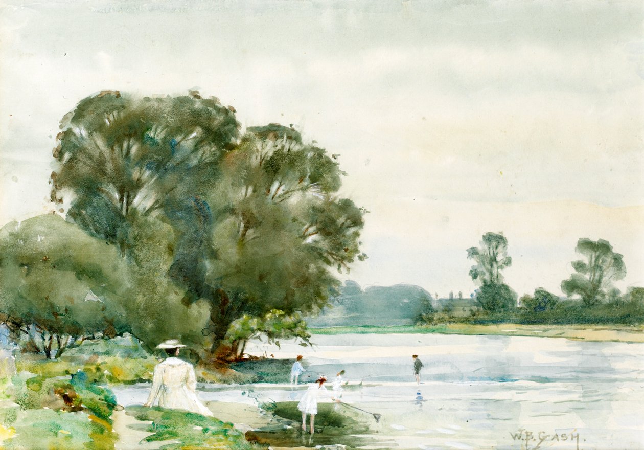 Folyópart alkotó: Walter Bonner Gash