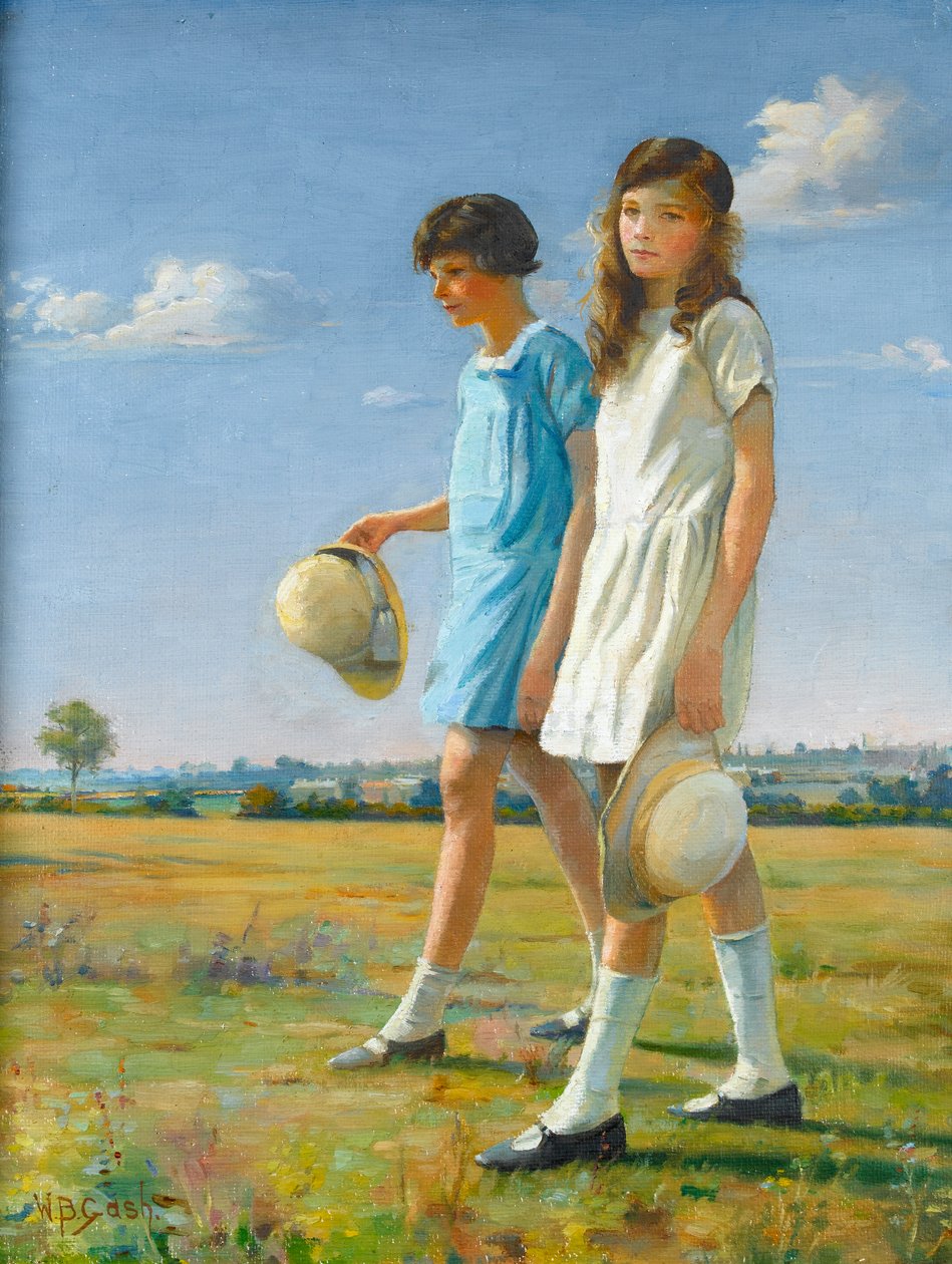 Az elválaszthatatlanok, 1927 körül alkotó: Walter Bonner Gash
