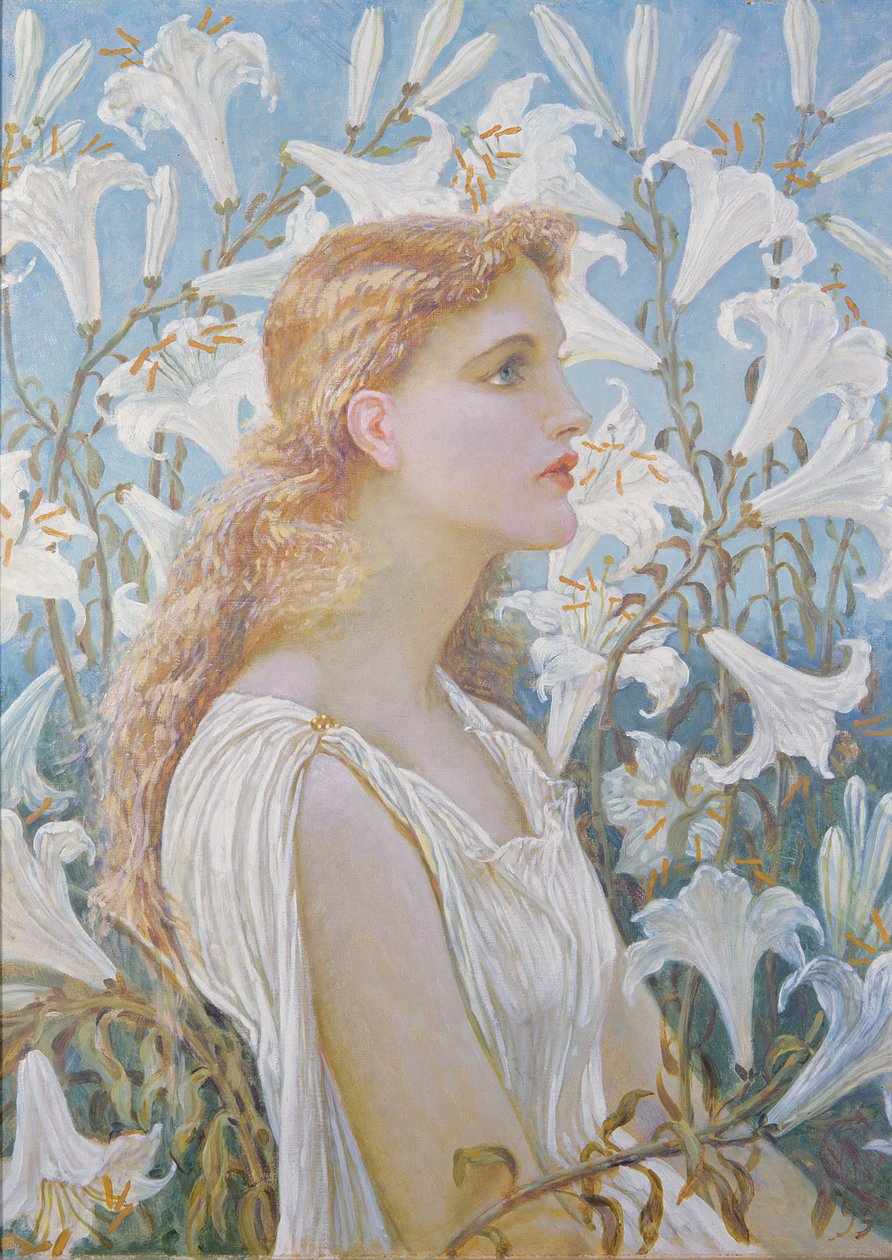 Liliom, 1893 alkotó: Walter Crane