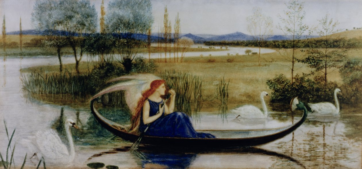 A lelkem egy elvarázsolt csónak alkotó: Walter Crane