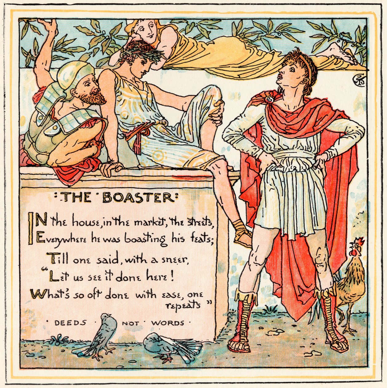 The Boaster, illusztráció a "Baby