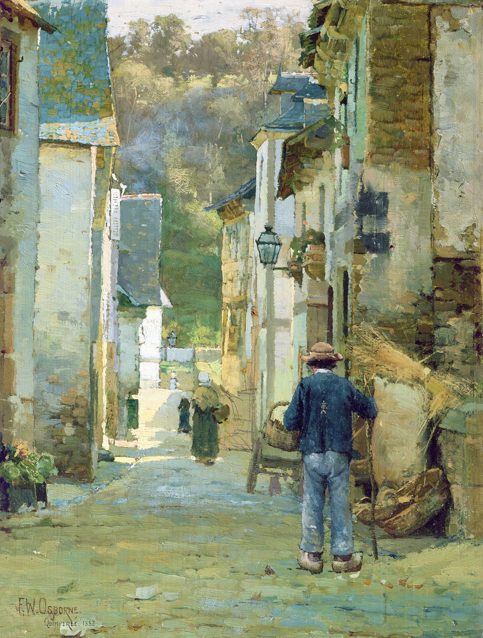 Quimperle, 1883 alkotó: Walter Frederick Osborne