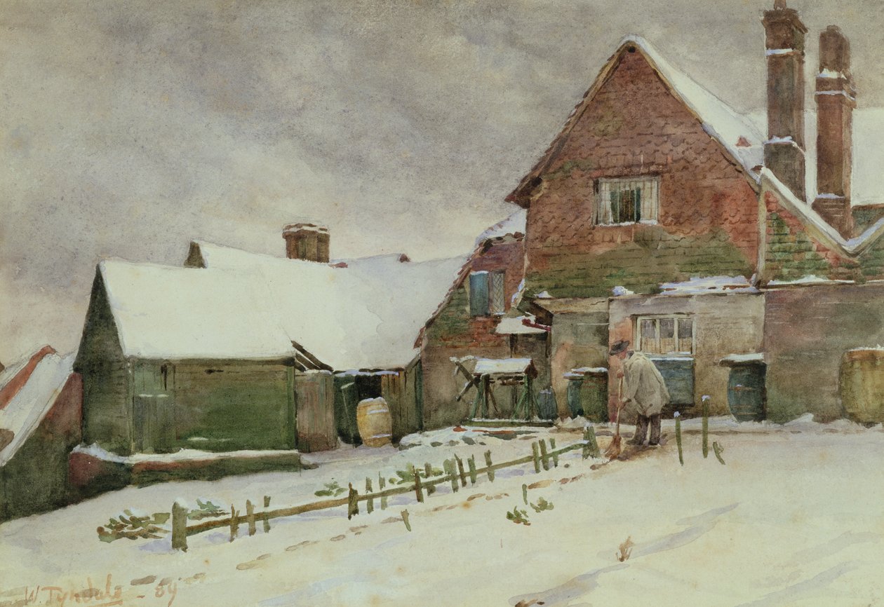Hó, 1898 alkotó: Walter Frederick Roofe Tyndale