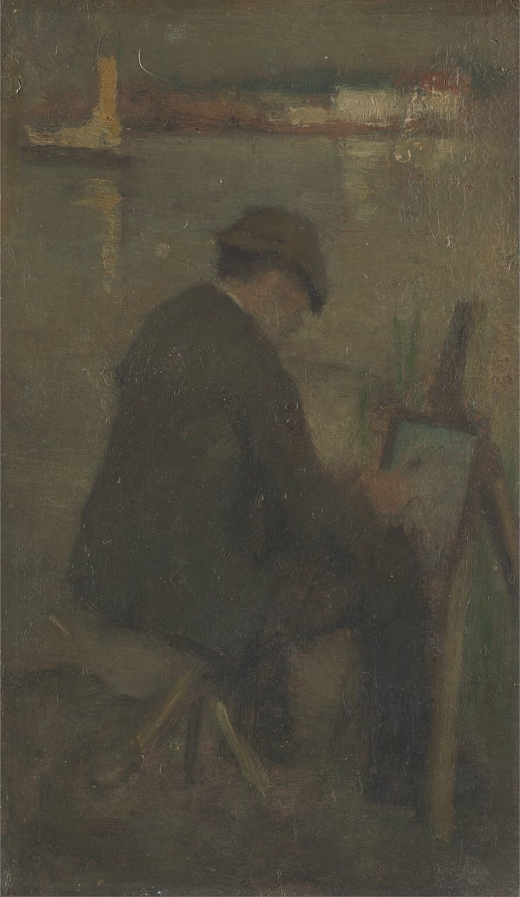 Egy művész festménye alkotó: Walter Greaves