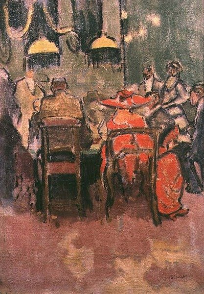 Baccarat, Dieppe, 1920 alkotó: Walter Richard Sickert