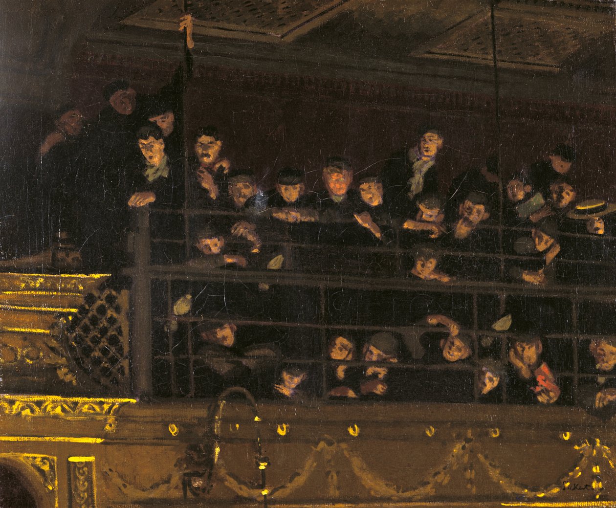 Ambrosian Nights, 1906 alkotó: Walter Richard Sickert