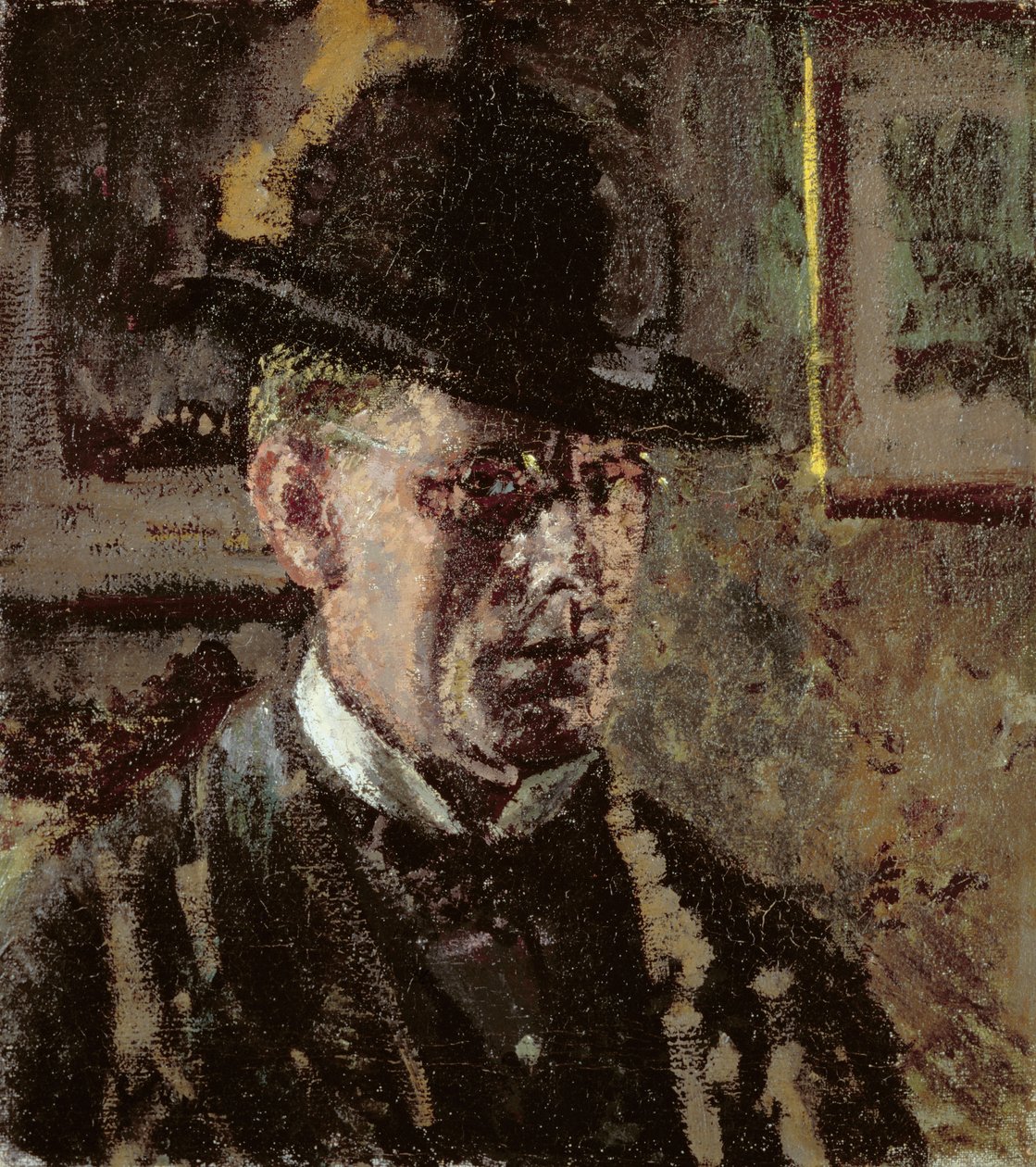 A fiatalkorú vezető (önarckép), 1907 alkotó: Walter Richard Sickert