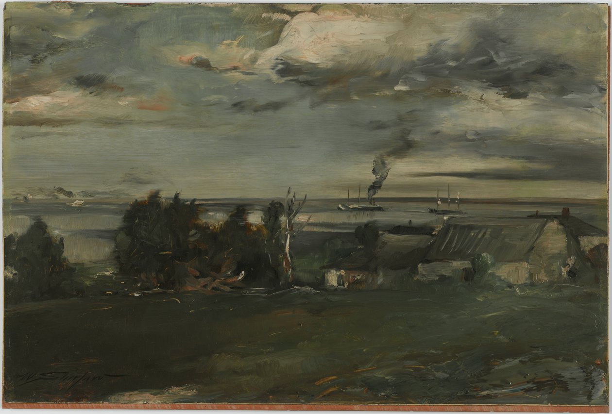 Felső-tó, 1890 körül alkotó: Walter Shirlaw
