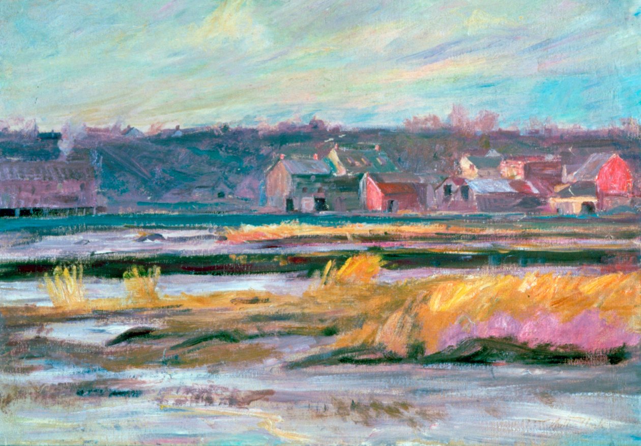 „Connecticut Marshes”, 1868-1917 alkotó: Walter Clark