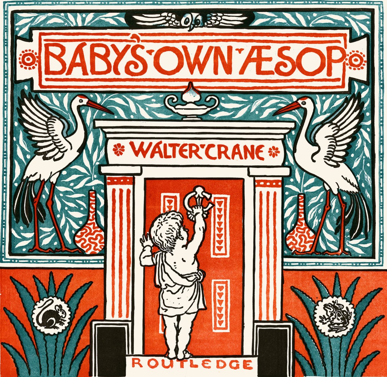 Babák saját Ezópus alkotó: Walter Crane