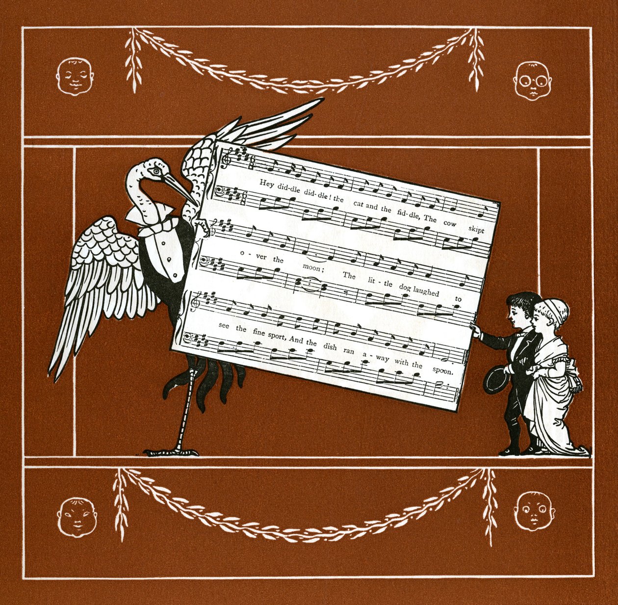 Macska és a hegedű alkotó: Walter Crane