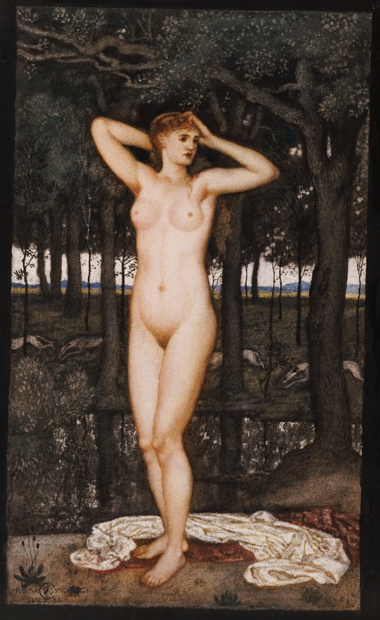 Diana a fürdőben, 1872 alkotó: Walter Crane