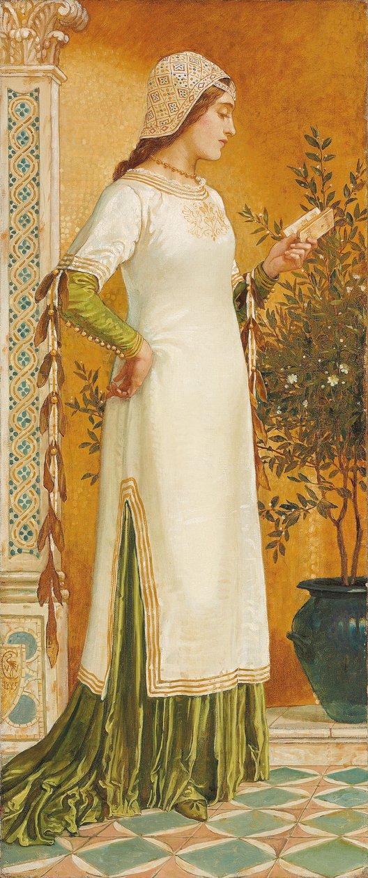 Laura Reading, 1885 alkotó: Walter Crane