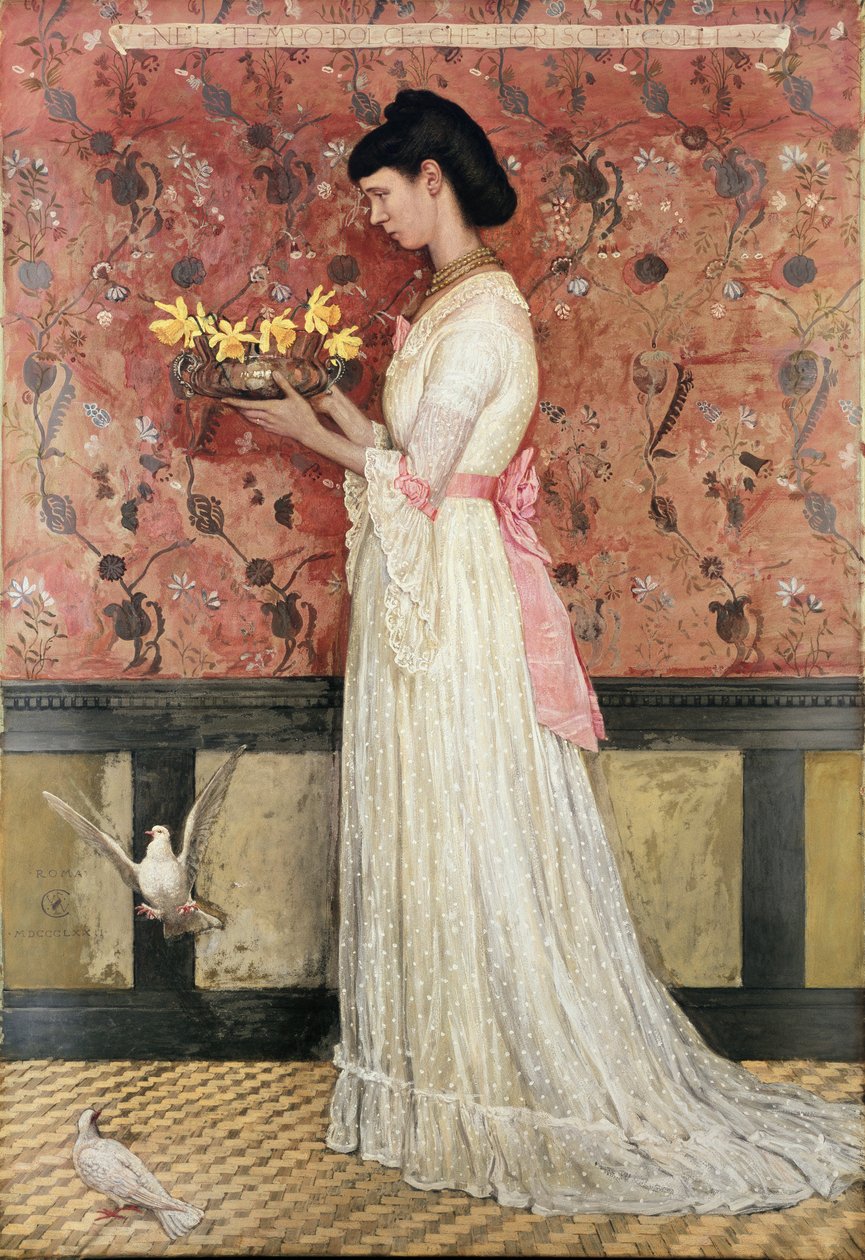 Mrs. Ingram Bywater 1908-ban, 1872-ben alkotó: Walter Crane