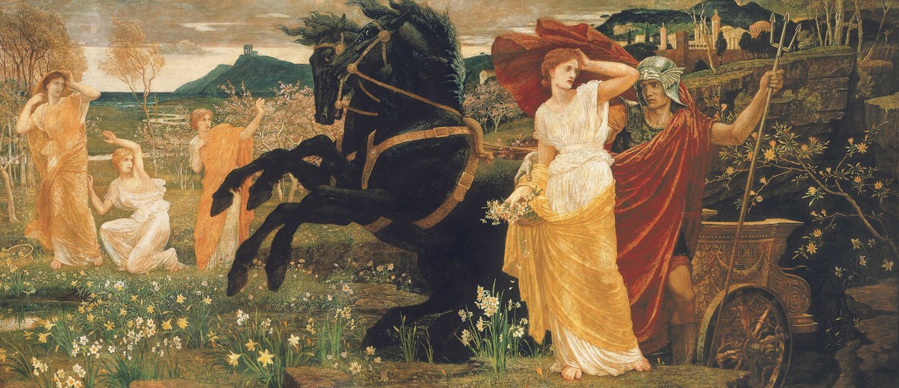 Perszephoné sorsa, 1877 alkotó: Walter Crane