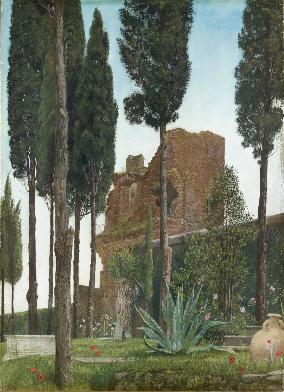 Shelley sírja, 1873 alkotó: Walter Crane