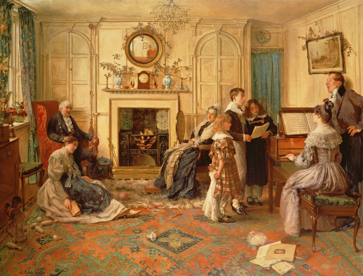 Otthon, édes otthon alkotó: Walter Dendy Sadler