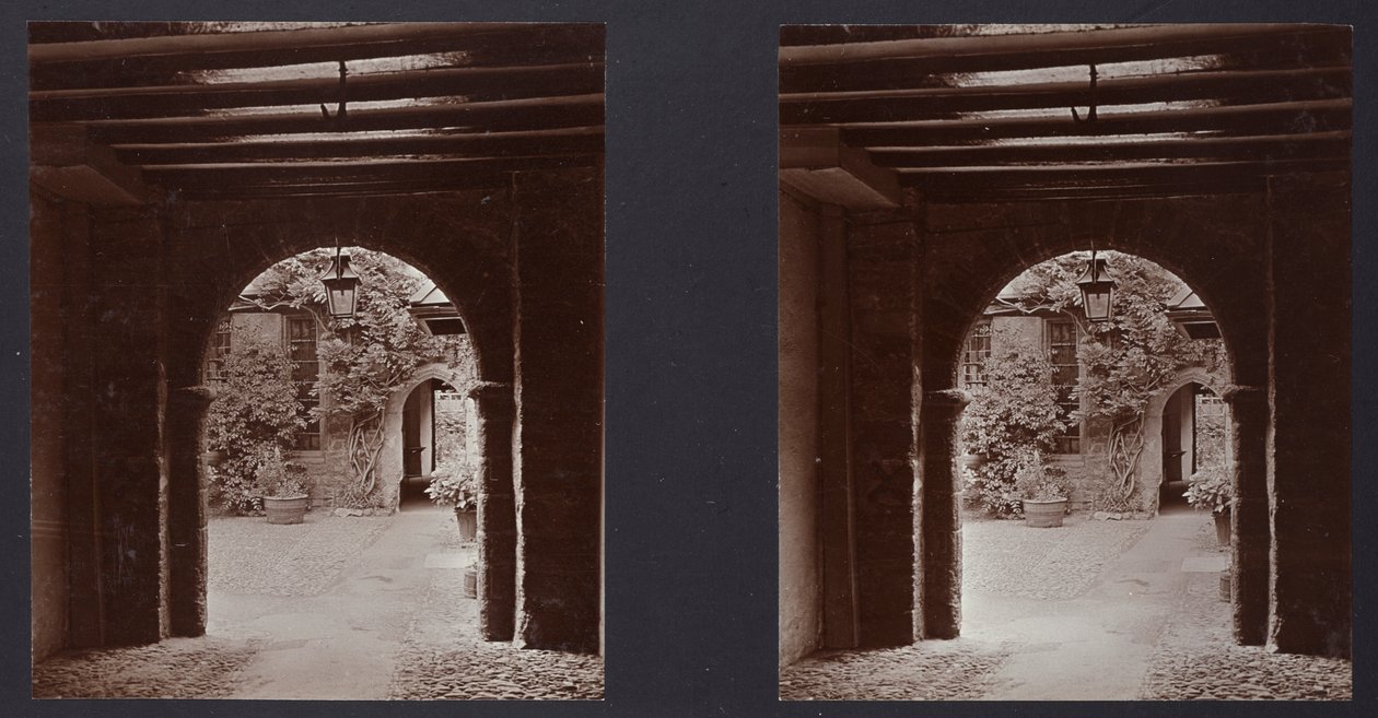 Cathedral Close, Exeter, Devon, 1913. alkotó: Walter Edward Zehetmayr
