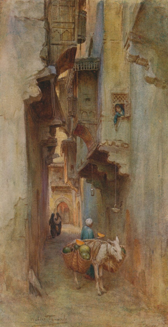 Görögdinnye eladó, 1905, 1912 alkotó: Walter Frederick Roofe Tyndale