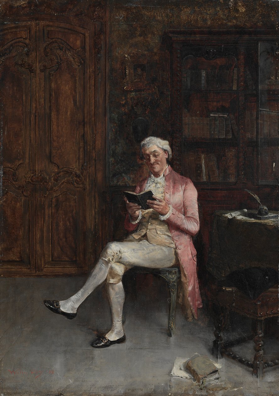 Egy filozófus, 1882. alkotó: Walter Gay
