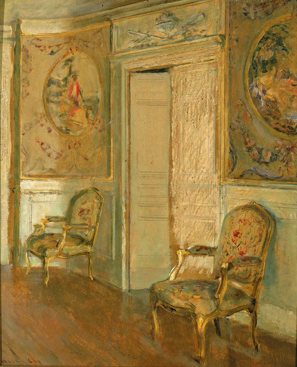 Névtelen belső nézet. alkotó: Walter Gay