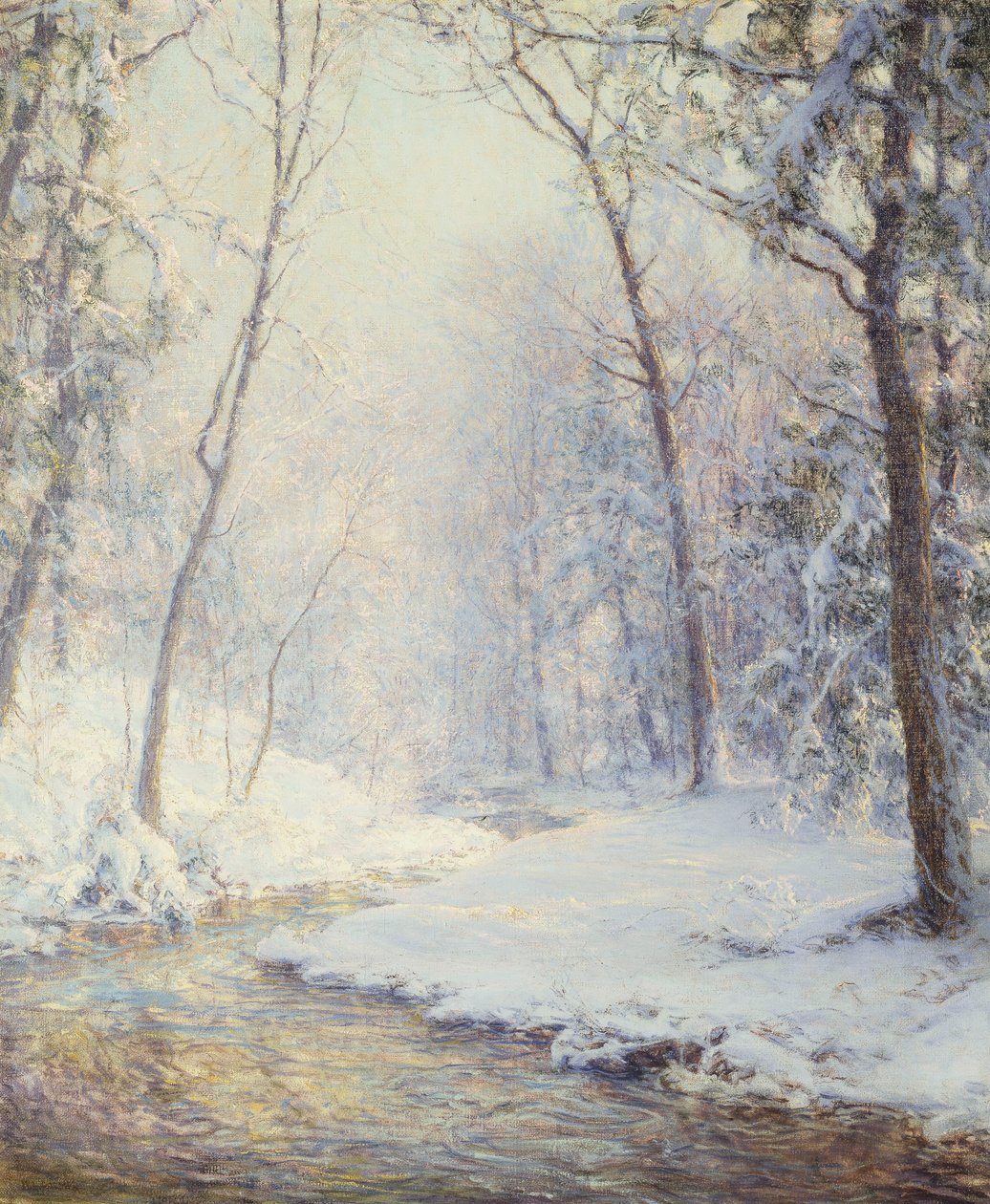 Korai hó alkotó: Walter Launt Palmer