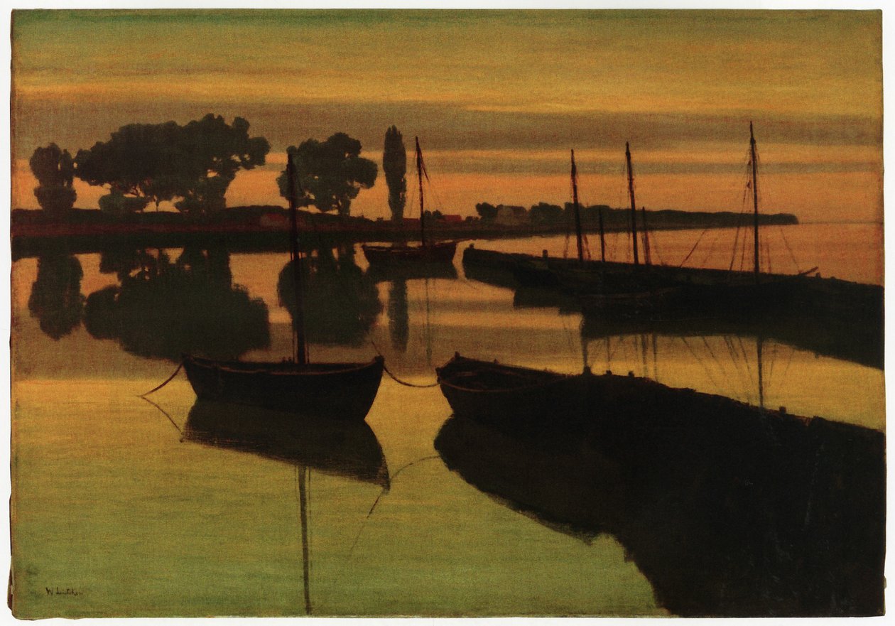 Német: An der Havel alkotó: Walter Leistikow