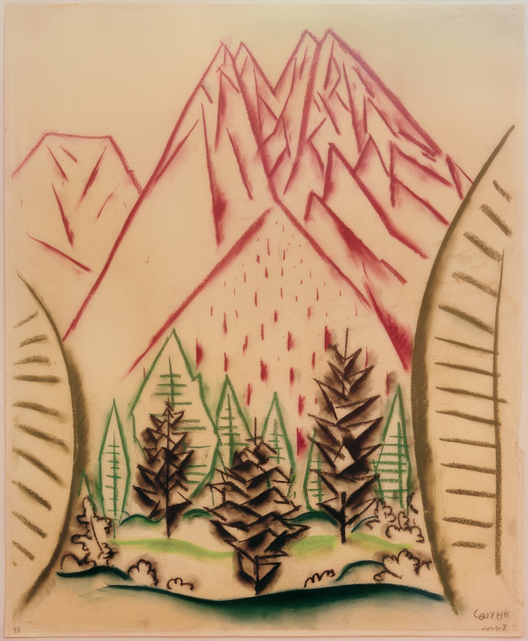 Zugspitze II alkotó: Walter Ophey