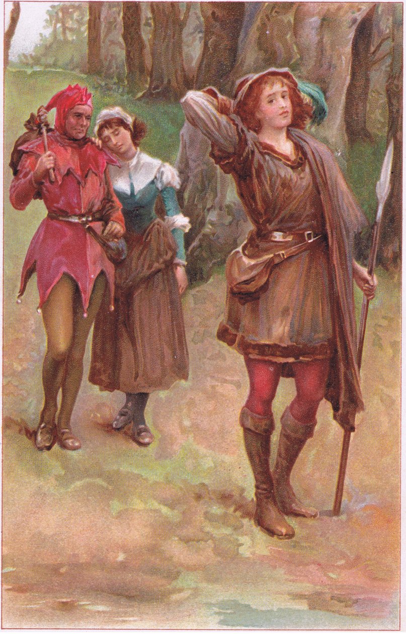 Rosalind, 1900-as évek alkotó: Walter Paget