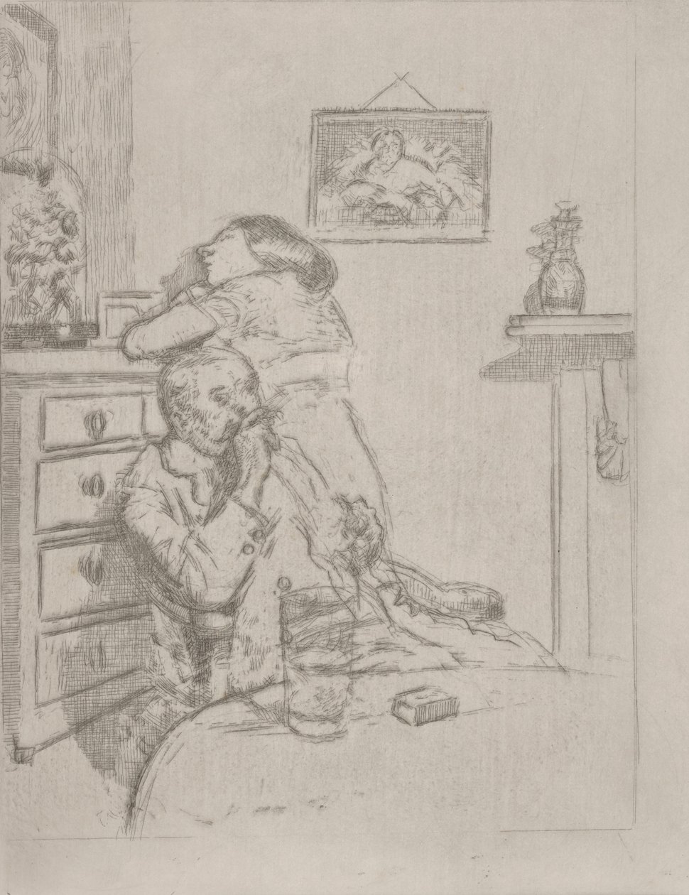 Ennui, 1916 alkotó: Walter Richard Sickert