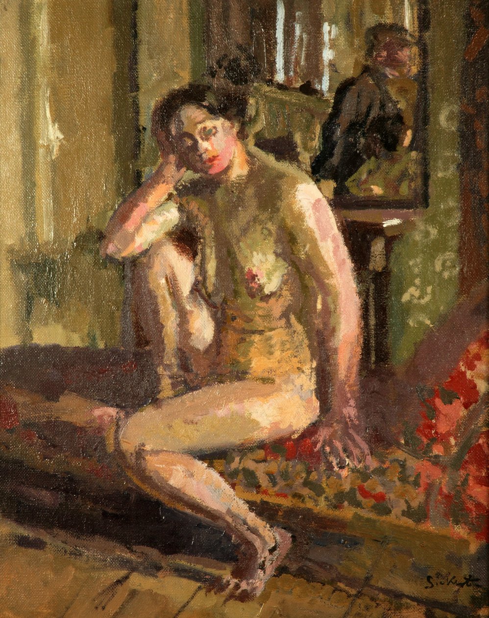 Belső Meztelenséggel alkotó: Walter Richard Sickert