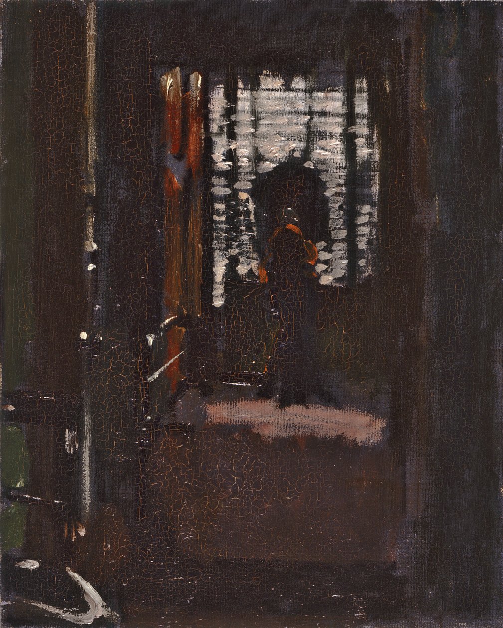 Hasfelmetsző Jack hálószobája alkotó: Walter Richard Sickert